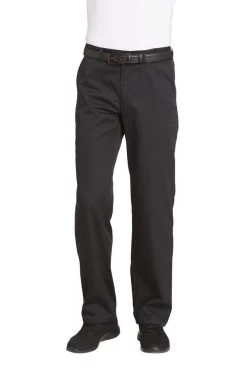 Koch/Servicehose Von Leiber 12/5740 Aus Mischgewebe, Schwarz