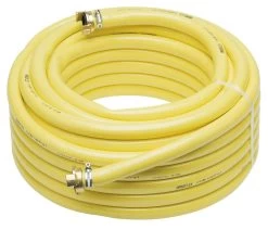 ARROFLEX PVC- Wasserschlauch, Konfektioniert, 10 Bar, Ø 3/4", 50 M, Gelb