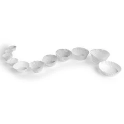 Backförmchen Von Hygostar, Ø 60 Mm, 30 Mm Hoch, 1000er Pack, Weiß