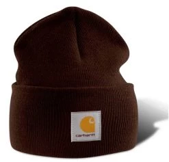 Watch Hat A18, Wintermütze Von Carhartt, Dunkelbraun