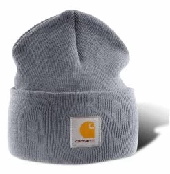 Watch Hat A18, Wintermütze Von Carhartt, Hellgrau