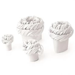 Geflügelmanschetten Von Hygostar, Ø 25 Mm, 50er Pack, Weiß