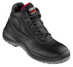 S1 Schnürstiefel Craftland ELBE NUOVO Mit Überkappe, Schwarz