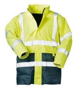 2 In 1 Warnschutzparka SEBASTIAN Von Safestyle, Gelb