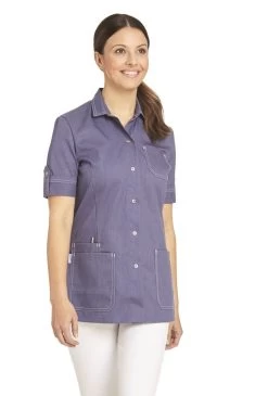 Hosenkasack 08/2586 Mit Druckknopfleiste, Jeans-Optik