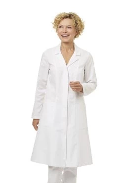 Leiber Job- Damenmantel 08/2752, 1/1 Arm, Weiß
