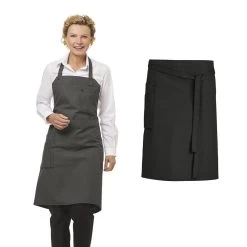 Leiber Jeans-Style 2in1 Latzschürze 11/2786, In 2 Farben