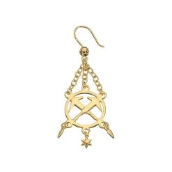 FHB Dachdecker Ohrhänger COLIN 99520, Gold