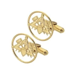 FHB Maurer Manschettenknöpfe MATTI 90100, Gold