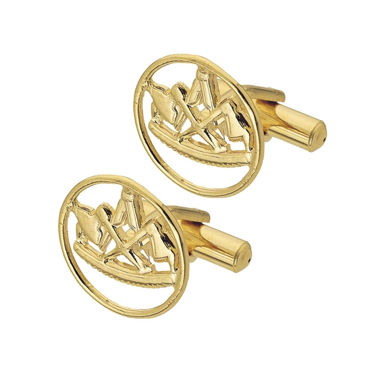 FHB Zimmermann Manschettenknöpfe LEONARD 90110, Gold