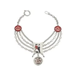 FHB Zimmermann Prachtuhrkette IGNATZ 89510, Silber