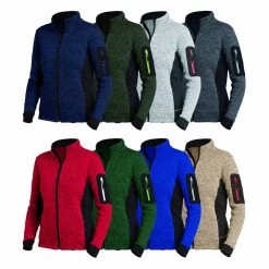 Damen Strick- Fleecejacke MARIEKE Von FHB, 8 Farben