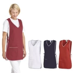 Leiber Überwurfschürze 08/594 Mit Bindebändern, In 4 Farben