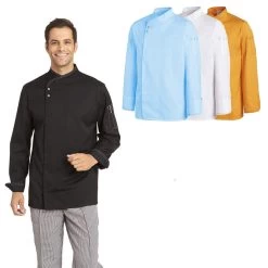 Leiber Kochjacke 12/2444 Mit Druckknöpfen, In 4 Farben