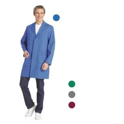 Herren Langarm Mantel 12/492 Mit Sicherheitstaschen, In 4 Farben