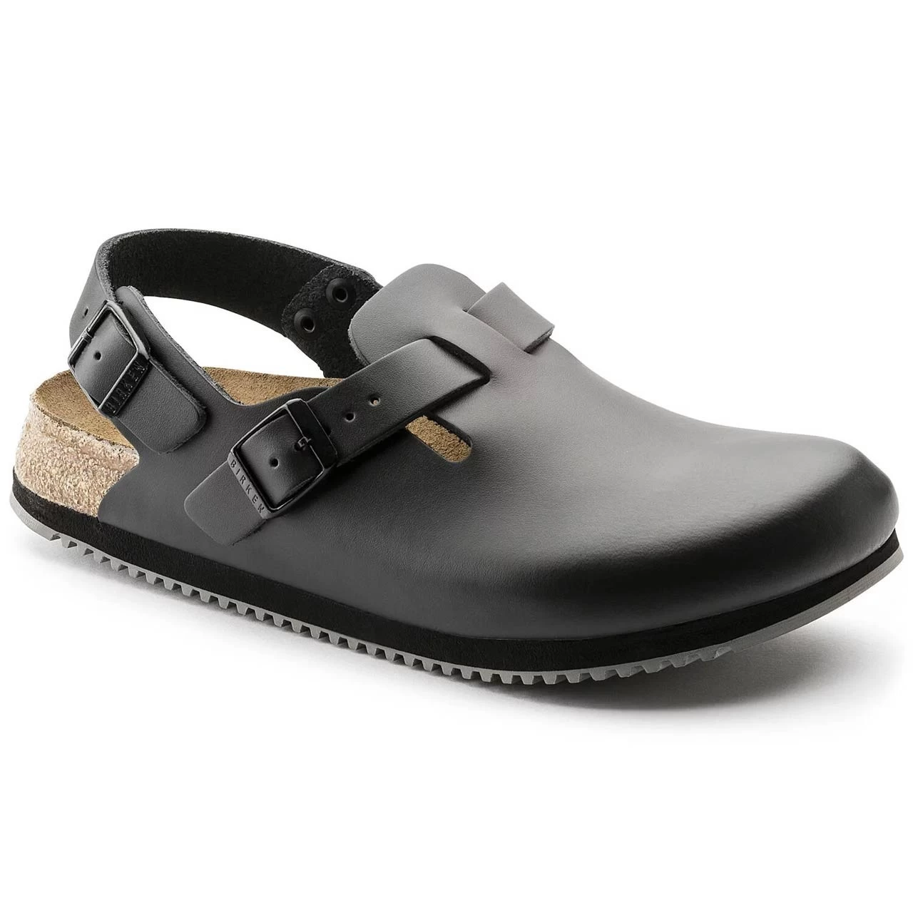 Clog TOKIO Super Grip Von Birkenstock, Black, Schmal