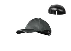 Anstoßkappe Mit Schutzschale GREG Von Elysee, Grau-schwarz