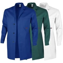 Berufsmantel Qualitex CLASSIC Baumwolle 270g/m², In 3 Farben