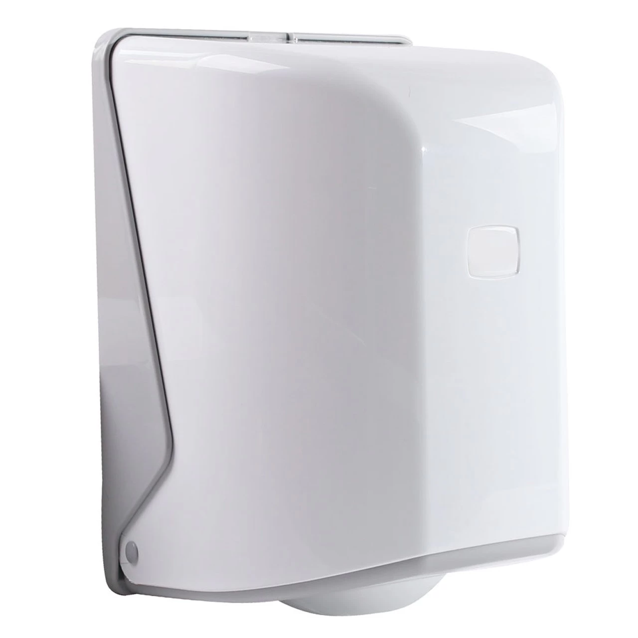 Papierhandtuchspender Für Papierrolle, Kunststoff, Weiß