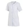 Leiber Damen Kasack 08/1337 1/2 Arm, Weiß/silbergrau