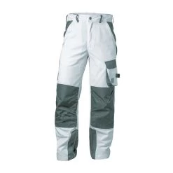 Canvas- Bundhose LEICESTER Modern Fit Von Elysee®, Weiß/grau