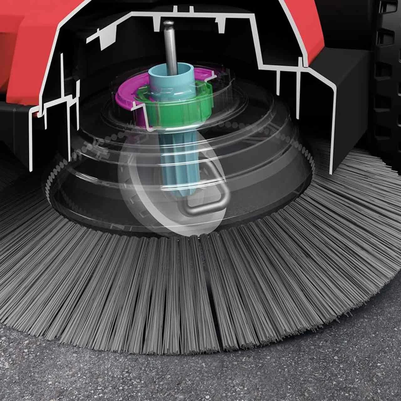 Starmix Kehrmaschine Haaga 477 Profi, Manueller Antrieb – Bild 4