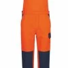 Warnschutz- Latzhose BAUTZEN, SAFESTYLE®, Orange/marine