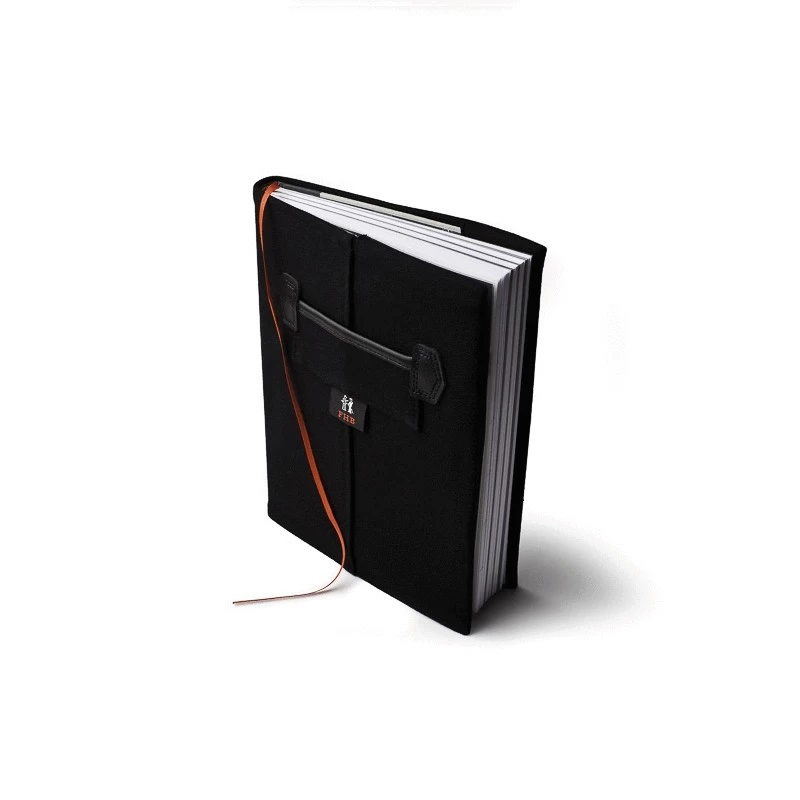 FHB Einband BERNHARD 94001, Englisch- Leder, Schwarz