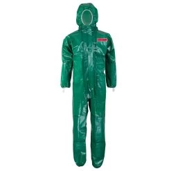 Schutzoverall CoverChem PLUS® Kat III Typ 3B.4B.5B.6B, Grün