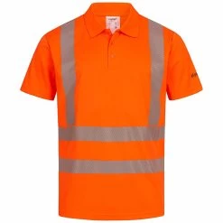 UV-Warnschutz Polo-Shirt HAVELTE Von Elysee, Warnorange