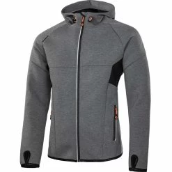 Albatros Sweatshirt- Jacke "KOLARI", Grau-schwarz