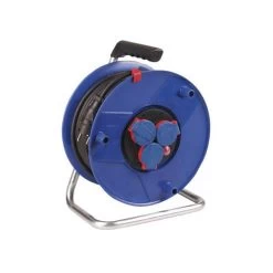 Kunststoff-Kabeltrommel 25 M Mit H07RN-F 3G 1.5 Mm² Gummischlauchleitung