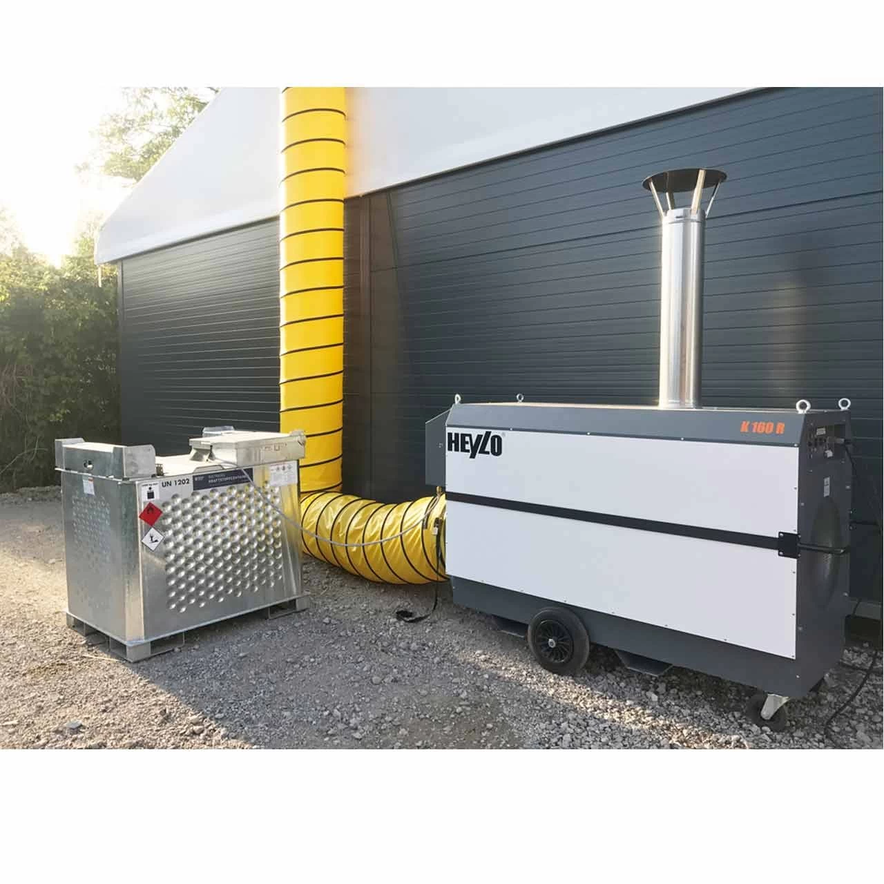 Abgasrohr Für Die K-Reihe Von HeyLo, Ø 200 Mm – Bild 2