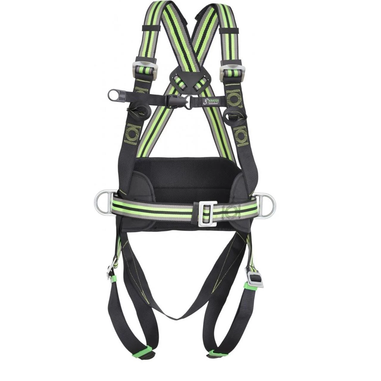 4-Punkt Auffang- Und Haltegurt, Schwarz/Grün