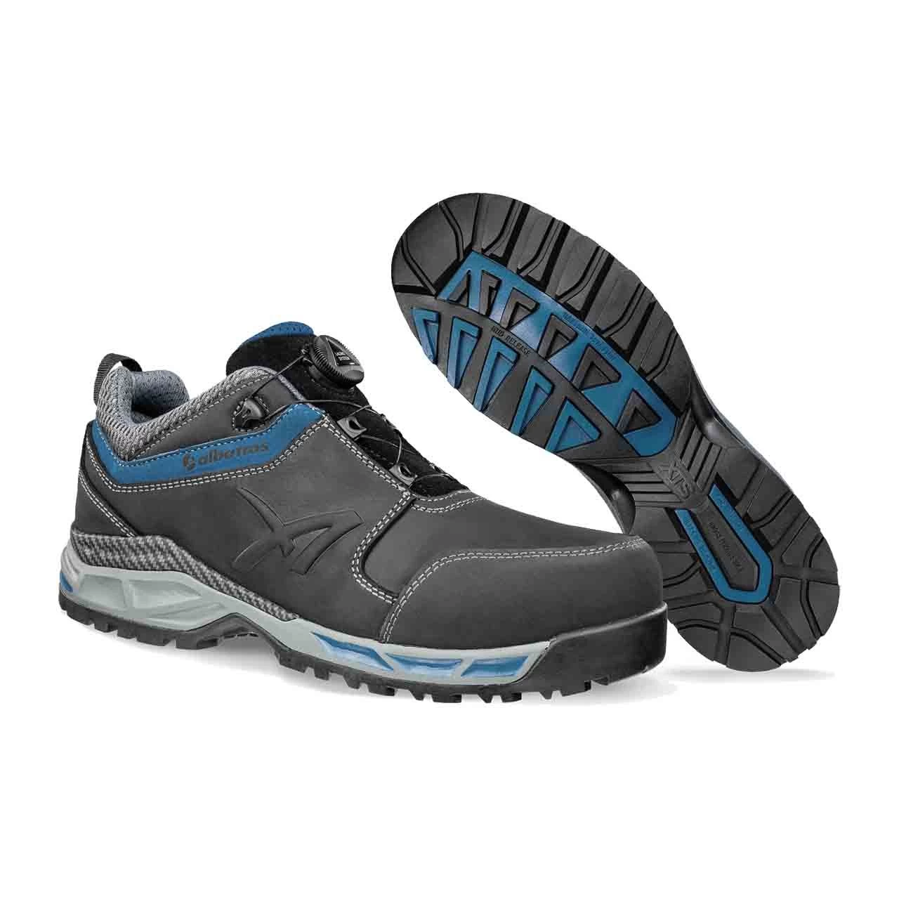 Albatros Sicherheitsschuhe S3 ESD TOFANE QL CTX LOW, Schwarz/blau