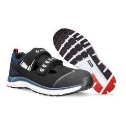 Albatros Sicherheitsschuhe S1 ESD JETSTREAM LOW, Schwarz/blau