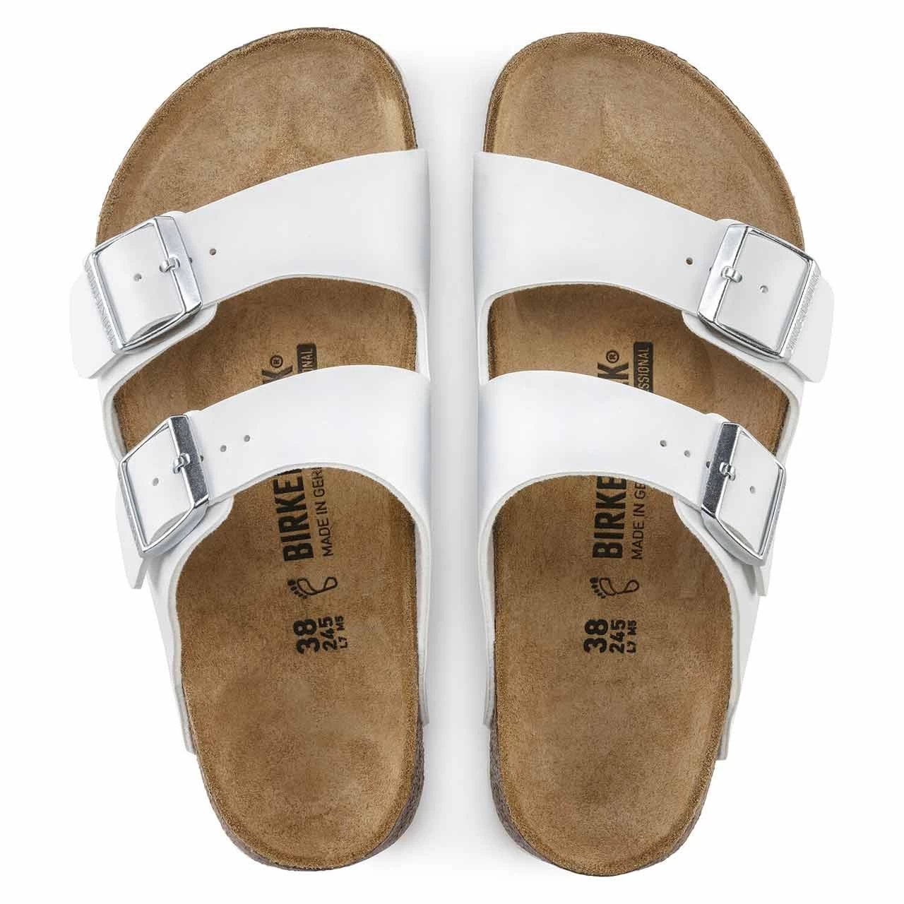 Birkenstock Sandale ARIZONA, Weiß – Bild 6
