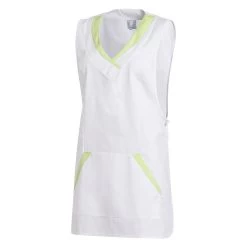 Leiber Überwurfschürze 08/2526, In Weiß/hellgrün