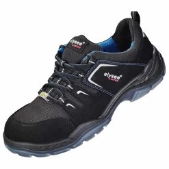 Elysee By Elten S1P ESD Halbschuh UEDEM, Schwarz/blau