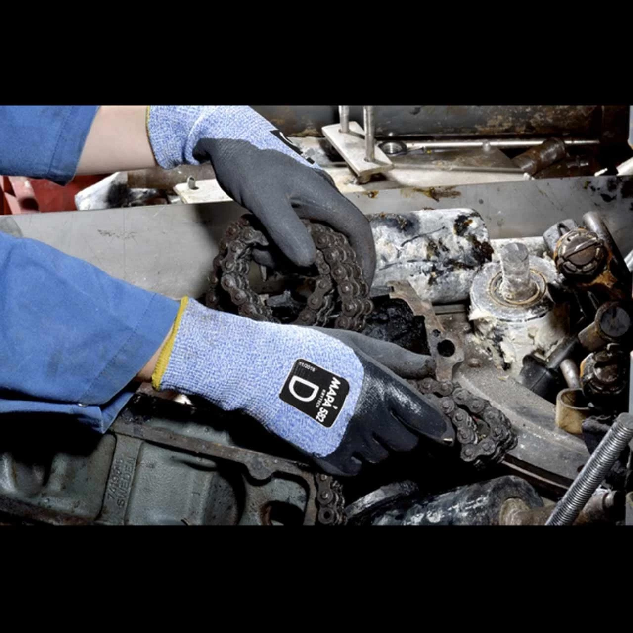 MAPA Schnittschutzhandschuhe KRYTECH 582, Level D – Bild 4