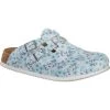Clog KAY Birkenstock In Blooming Roses Blue, Schmal