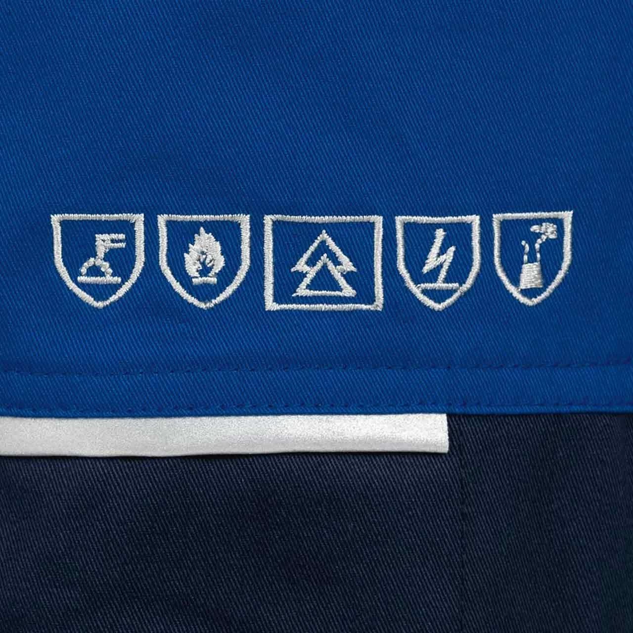 Multinorm- Latzhose JONNE Von Elysee, Kornblau/marine – Bild 3