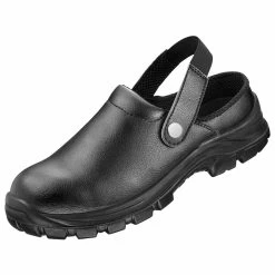 S2 Stahlkappen Clog SERINO SRC, Schwarz