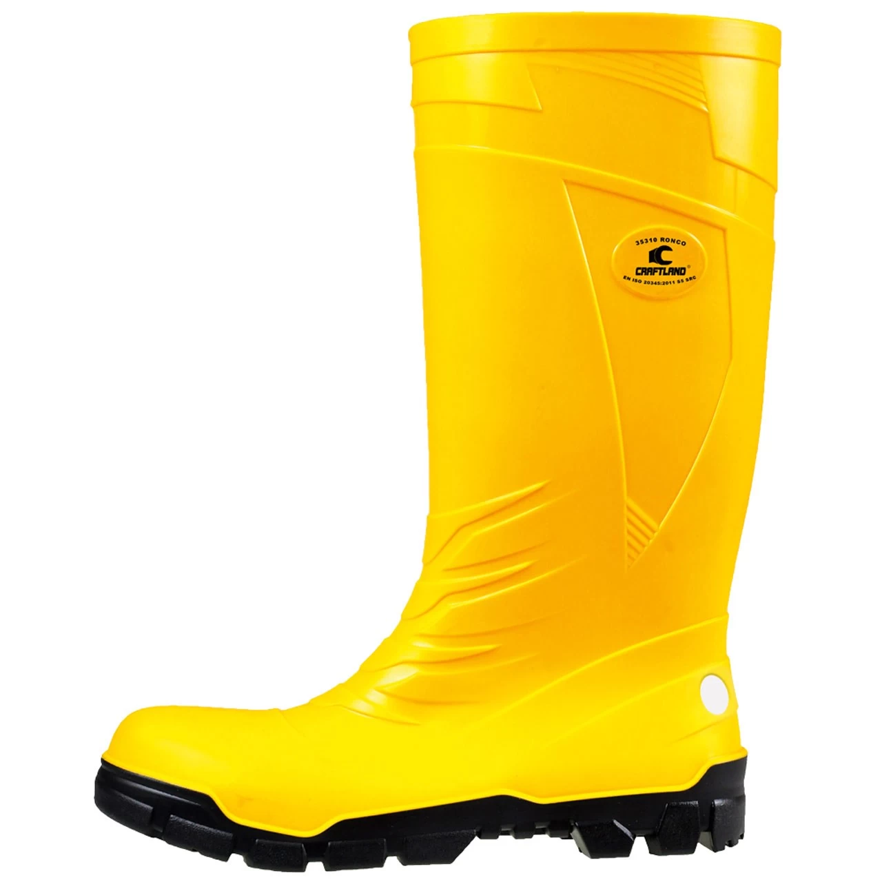 S5 PVC- Sicherheitsstiefel RONCO Von Craftland, Gelb – Bild 2