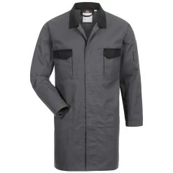 Twill Kittel TIENEN Von Craftland, Grau/schwarz