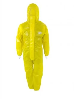 Chemieschutzoverall CoverChem® CC300 Kat 3 Typ 3.4.5.6, Gelb