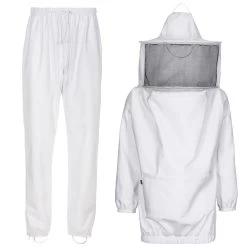 Unisex Imkerset Jacke & Hose Von Exner, 2-teilig, Weiß