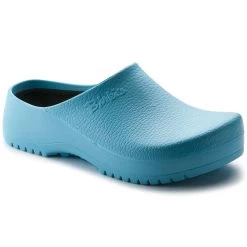 PU- Clog SUPERBIRKI, Von Birkenstock, Ciel Blue Light