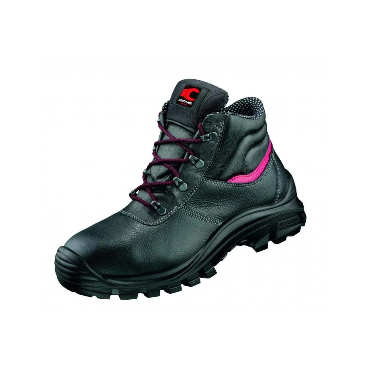 S3 HRO Sicherheitsstiefel GELSENKIRCHEN Bis 300 °C, Schwarz