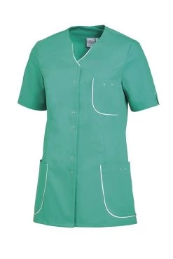 Leiber Hosenkasack 1/2 Arm 08/2739, Smaragd/weiß